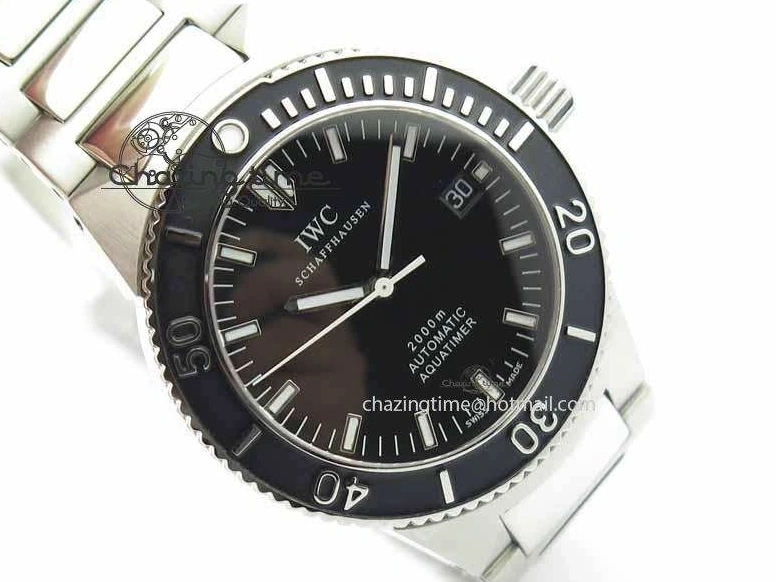 MIROTIME 0119 Packable Aquatimer Automatic SS Noob Best Edition Black Dial On SS Bracelet A 7252